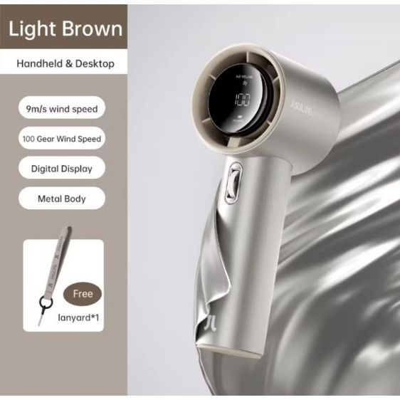 พัดลม มือถือ JisuLife Handheld Fan Life 5 x IPSA  4500mAh  ของแท้ รูปที่ 3