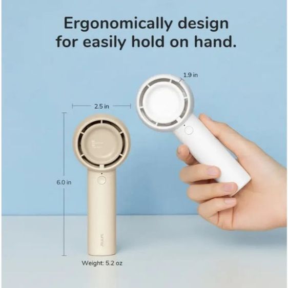 พัดลม มือถือ JisuLife Handheld Fan Life 5 x IPSA  4500mAh  ของแท้ รูปที่ 11