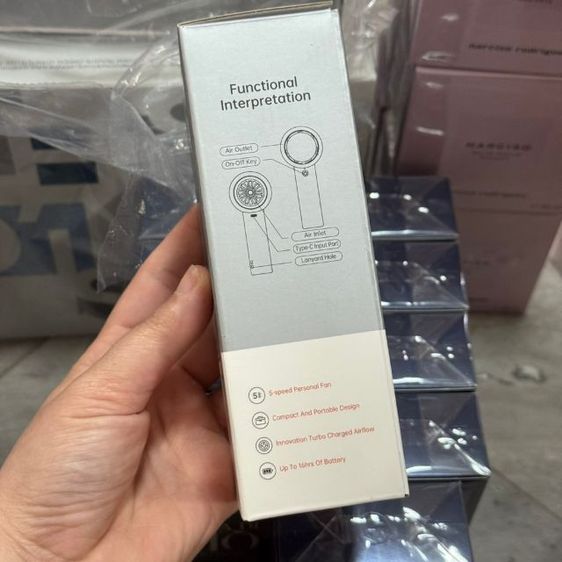 พัดลม มือถือ JisuLife Handheld Fan Life 5 x IPSA  4500mAh  ของแท้ รูปที่ 8