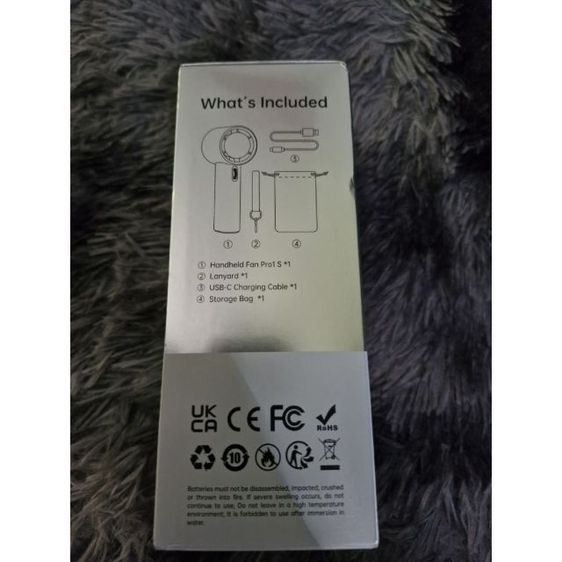 พัดลม มือถือ JisuLife Handheld Fan Life 5 x IPSA  4500mAh  ของแท้ รูปที่ 12