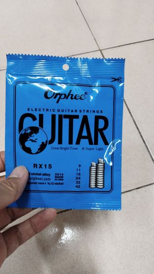 Orphee สายกีตาร์ไฟฟ้า รุ่น RX15  Super Light  Electric Guitar String  รูปที่ 4
