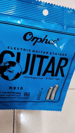 Orphee สายกีตาร์ไฟฟ้า รุ่น RX15  Super Light  Electric Guitar String  รูปที่ 2