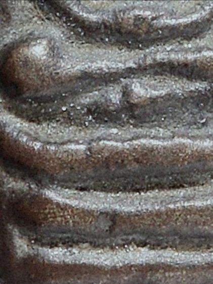 พระนาคปรกจิ๋วใบมะขาม หลวงปู่ศุข วัดปากคลองมะขามเฒ่า เนื้อสำริด จารหลัง รูปที่ 11