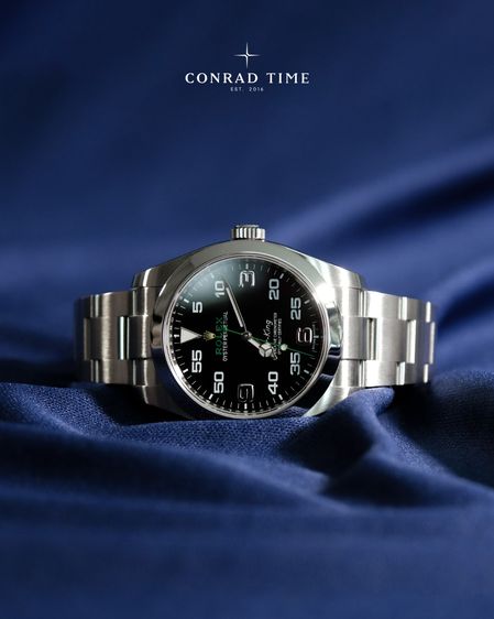 Rolex Oyster Perpetual 126900 'Air-King Black Dial Oyster Steel 2024 40mm. Fullset  รูปที่ 4
