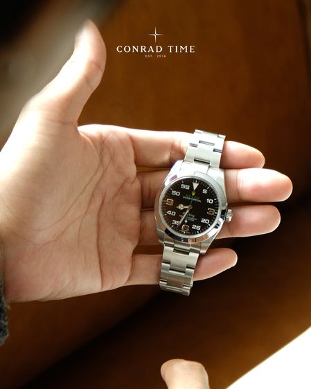 Rolex Oyster Perpetual 126900 'Air-King Black Dial Oyster Steel 2024 40mm. Fullset  รูปที่ 2