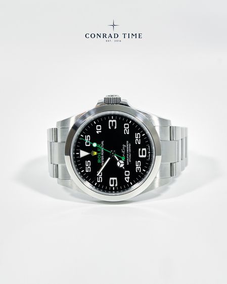 Rolex Oyster Perpetual 126900 'Air-King Black Dial Oyster Steel 2024 40mm. Fullset  รูปที่ 5