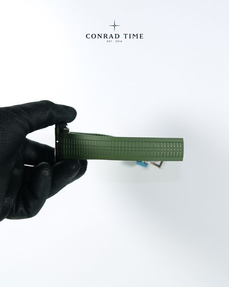 New Patek Aquanaut 5968G-010 Green Dial Green Rubber Strap 2025 42mm. Fullset  รูปที่ 13