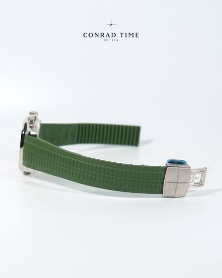 New Patek Aquanaut 5968G-010 Green Dial Green Rubber Strap 2025 42mm. Fullset  รูปที่ 9