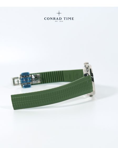 New Patek Aquanaut 5968G-010 Green Dial Green Rubber Strap 2025 42mm. Fullset  รูปที่ 6