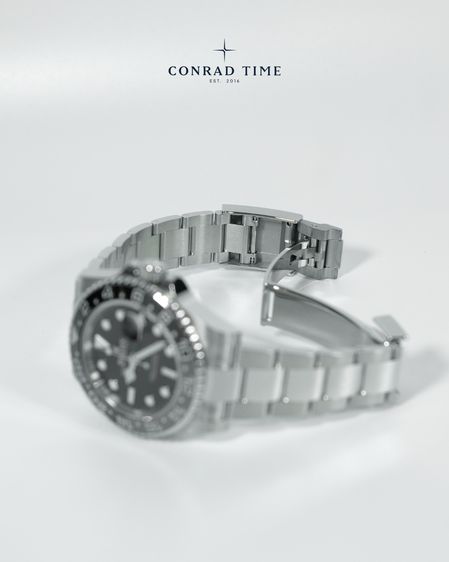 New Rolex GMT-Master II 126710GRNR 'Bruce Wayne  Black Dial Oyster Steel 2025 40mm. Fullset  รูปที่ 12