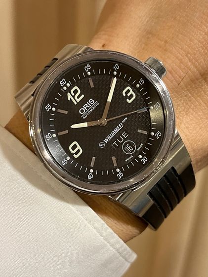 รับเทรด Oris F1 Day Date Black Dial Automatic รูปที่ 10
