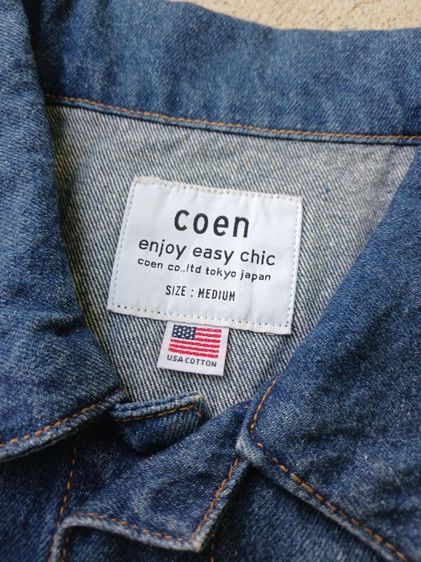 COEN 2 Pocket (Size L) USA Cotton รูปที่ 3