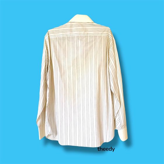 เสื้อเชิ้ตแขนยาว ยี่ห้อ CL ลายขาวดำ สภาพใหม่ รูปที่ 4