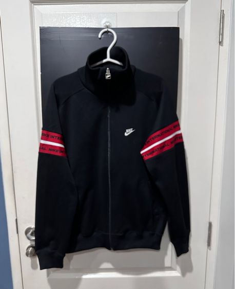 L แขนยาว เสื้อแจ็คเก็ต | เสื้อคลุม อื่นๆ เสื้อวอร์มสีดำ แบรนด์ Nike