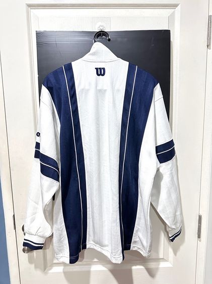 เสื้อวอร์มสีขาว แบรนด์ Wilson รูปที่ 2