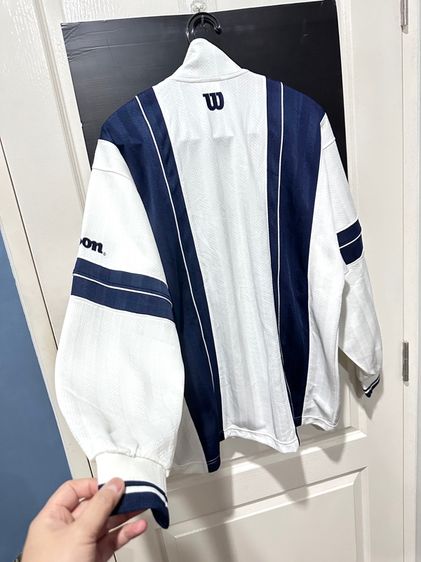 เสื้อวอร์มสีขาว แบรนด์ Wilson รูปที่ 7