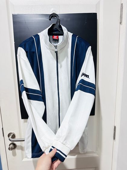 เสื้อวอร์มสีขาว แบรนด์ Wilson รูปที่ 8