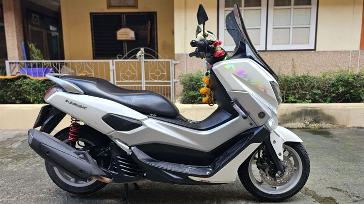 🏍💨🇹🇭(ขายด่วนถูกๆ)✅️📌รถNmaxลดเหลือ45,00บาท(ปกติ48,000)YAMAHA Nmax 155CCออโต้ ปี2015รถเดิมสนิท(เจ้าของขายเอง)รถมือเดียวตั้งแต่ออกศูนย์👍 รูปที่ 4