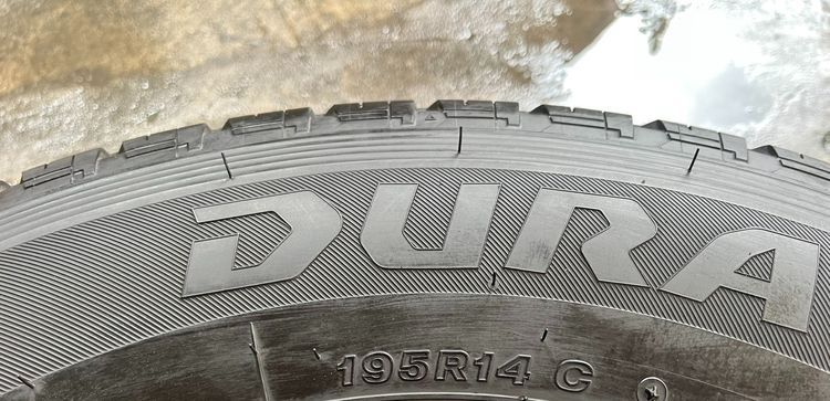 ✨ยาง✨195R14 Bridgestone♨️ปี 24♨️🚘เหมาะสำหรับ รถกระบะบรรทุกตัวเตี้ย รูปที่ 4