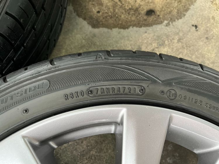 ✨ล้อแม็กพร้อมยาง✨5รู114✨Mazda 3 Skyactive ขอบ 18 รูปที่ 9