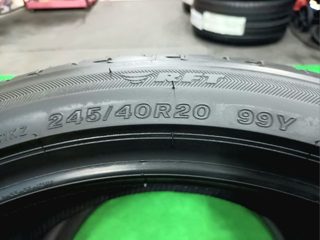 Bridgestone 245 40 20 ปลายปี24 Runflat ยางใหม่ค้างปี ประกันบวม 2 ปี ใส่ฟรี-ส่งฟรี คู่ละ 17000.- รูปที่ 4