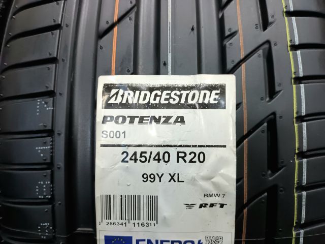 Bridgestone 245 40 20 ปลายปี24 Runflat ยางใหม่ค้างปี ประกันบวม 2 ปี ใส่ฟรี-ส่งฟรี คู่ละ 17000.- รูปที่ 2