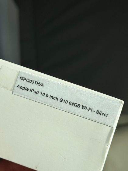  Apple ipad 10.9 64GB with wi-fi อุปกรณ์ครบ  รูปที่ 3