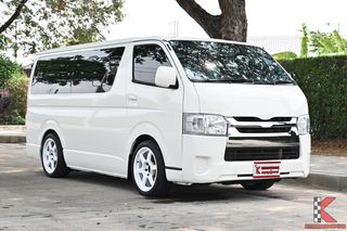 ขาย Toyota Hiace 3.0 D4D ดีเซล ปี 2014 รถตู้เตี้ย ป้ายฟ้าแท้ VIP มือสอง สภาพดี