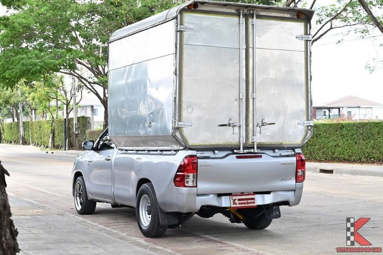 Toyota Hilux Revo 2018 2.4 J Plus Pickup ดีเซล ไม่ติดแก๊ส เกียร์ธรรมดา เทา รูปที่ 3