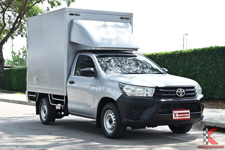 Toyota Hilux Revo 2018 2.4 J Plus Pickup ดีเซล ไม่ติดแก๊ส เกียร์ธรรมดา เทา
