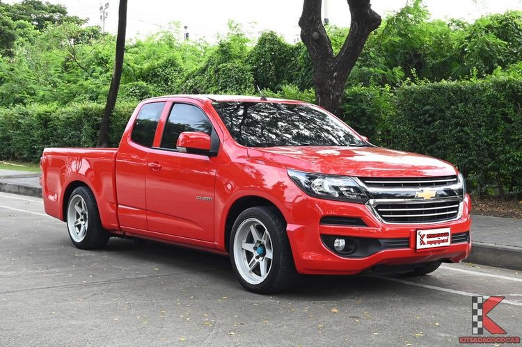 Chevrolet Colorado 2018 2.5 LT Pickup ดีเซล ไม่ติดแก๊ส เกียร์ธรรมดา แดง