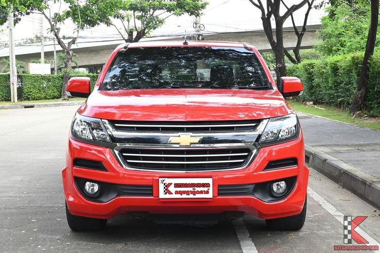Chevrolet Colorado 2018 2.5 LT Pickup ดีเซล ไม่ติดแก๊ส เกียร์ธรรมดา แดง รูปที่ 2