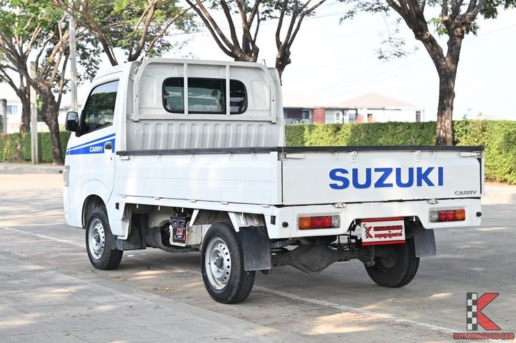 Suzuki Carry 2022 1.5 Pickup เบนซิน ไม่ติดแก๊ส เกียร์ธรรมดา ขาว รูปที่ 3