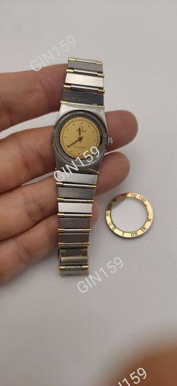 นาฬิกา omega constellation lady 18k gold full bar two tone 22.5มม. ขายตามสภาพ รูปที่ 4