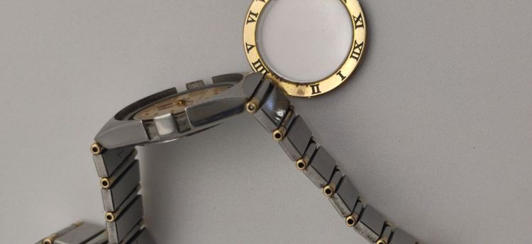 นาฬิกา omega constellation lady 18k gold full bar two tone 22.5มม. ขายตามสภาพ รูปที่ 17