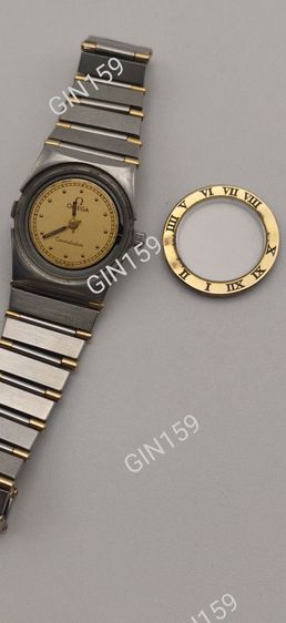 นาฬิกา omega constellation lady 18k gold full bar two tone 22.5มม. ขายตามสภาพ รูปที่ 3