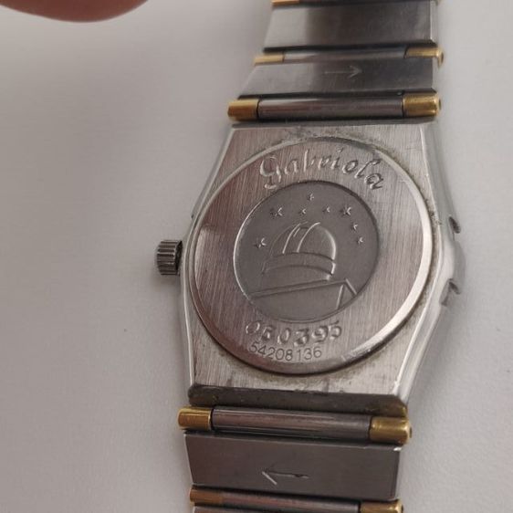 นาฬิกา omega constellation lady 18k gold full bar two tone 22.5มม. ขายตามสภาพ รูปที่ 6