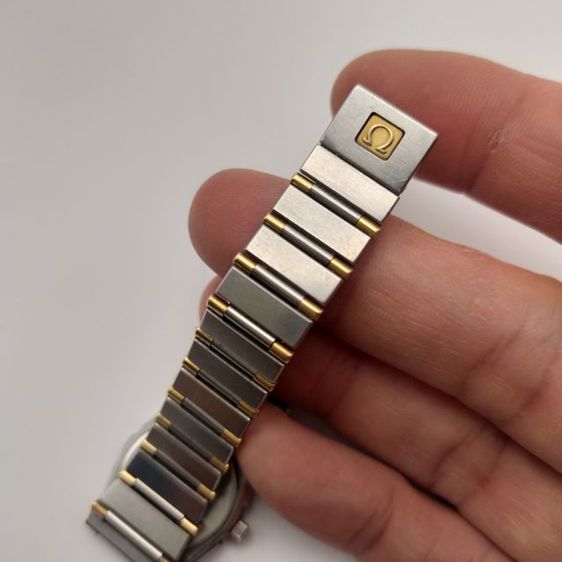 นาฬิกา omega constellation lady 18k gold full bar two tone 22.5มม. ขายตามสภาพ รูปที่ 7