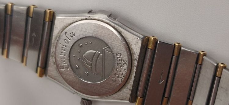 นาฬิกา omega constellation lady 18k gold full bar two tone 22.5มม. ขายตามสภาพ รูปที่ 16