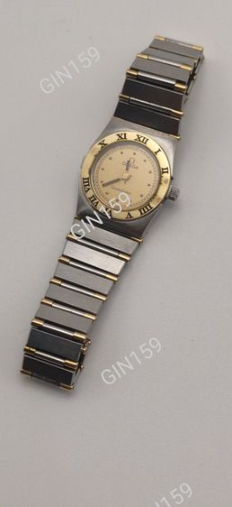 นาฬิกา omega constellation lady 18k gold full bar two tone 22.5มม. ขายตามสภาพ รูปที่ 2