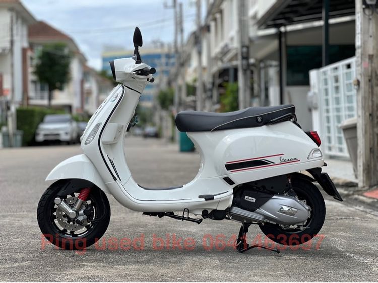 Vespa S125 iget 2025 ขาวสวยมาก 2800โลแท้ๆ รูปที่ 3