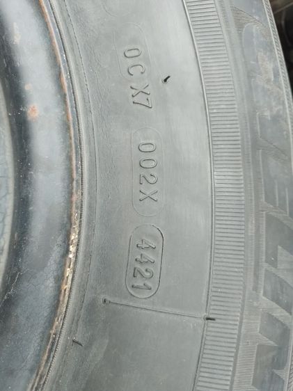 กระทะผ่า5รูรีโว่ขอบ14,พร้อมยางมิชลินXCD2ปี21 รูปที่ 4