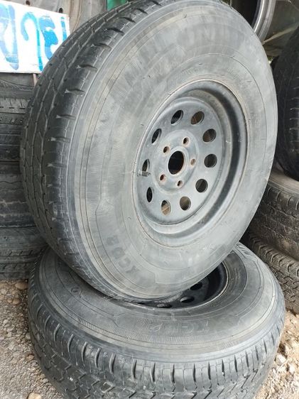 กระทะผ่า5รูรีโว่ขอบ14,พร้อมยางมิชลินXCD2ปี21 รูปที่ 2