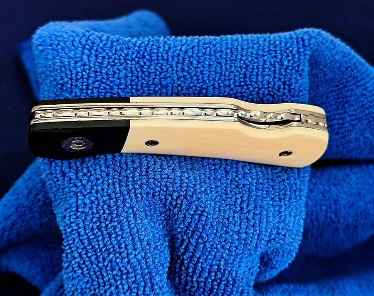 มีดพับดามัสกัสสวีเดน รูปที่ 8