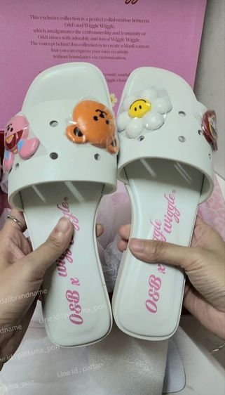รองเท้า OandB รองเท้าหนังแพะ แท้มือหนึ่ง รูปที่ 3