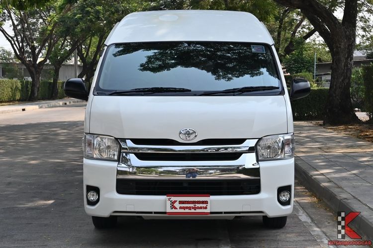 Toyota Commuter 2020 3.0 Van ดีเซล ไม่ติดแก๊ส เกียร์อัตโนมัติ ขาว รูปที่ 2