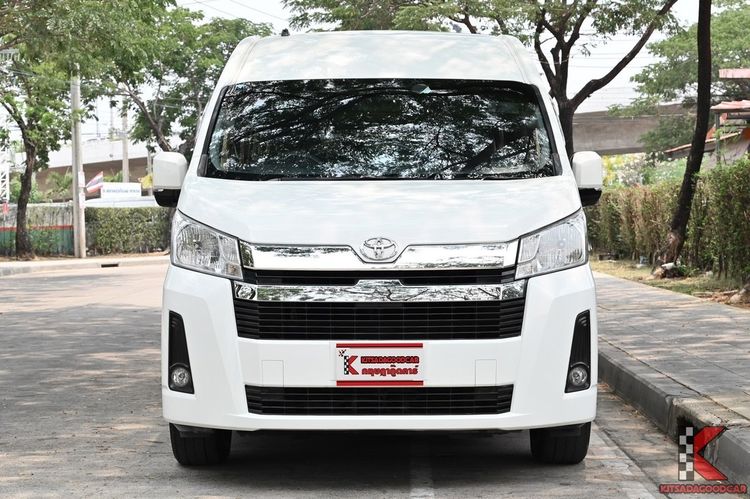 Toyota Commuter 2020 2.8 Van ดีเซล ไม่ติดแก๊ส เกียร์อัตโนมัติ ขาว รูปที่ 2