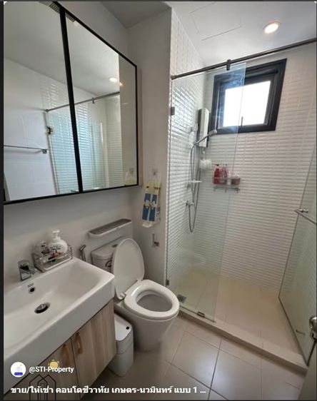 Chewathai ตกแต่งครบ ห้องสวย น่าอยู่ - ขายหรือให้เช่า คอนโดชีวาทัย เกษตร-นวมินทร์ ++ตกแต่งพร้อมอยู่++ รูปที่ 4