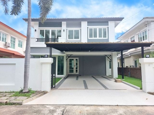 คาซ่าวิลล์ ราชพฤกษ์–รัตนาธิเบศร์ 2 บ้านเดี่ยวหลังใหญ่ 4 ห้องนอน 3 ห้องน้ำ พื้นที่กว้างสำหรับครอบครัว 212 ตร.ม.