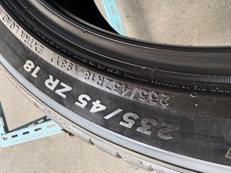 ยางMICHELIN235-45-18 ปี24 ปีแท้ 2เส้น รูปที่ 4